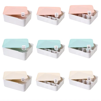 Women Underwear Storage Box with Lid Home Wardrobe Drawer Closet Organizer Case for Socks Panties Bra
Women Underwear Storage Box with Lid Home Wardrobe Drawer Closet Organizer Case for Socks Panties Bra