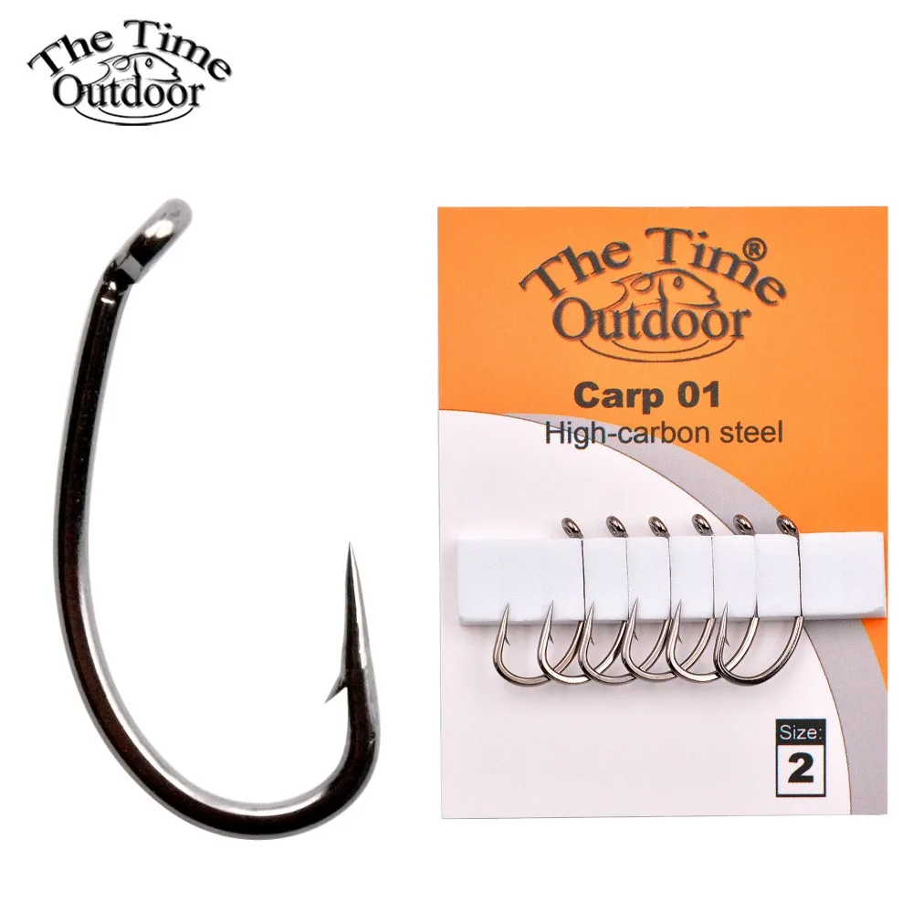 1 pack high carbon steel carp fishing Hooks high strong carp fishing fishhook size 2#-10# for carp fishing de pesca
1 pack high carbon steel carp fishing Hooks high strong carp fishing fishhook size 2#-10# for carp fishing de pesca