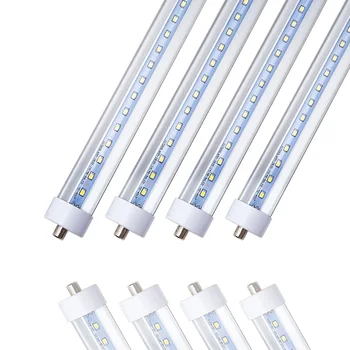 Stock In US + 8ft led tubes 45W 4800 Lumens Single Pin FA8 T8 LED Tubes LED Fluorescent Tube Lamp AC 85-265V UL FCC
Stock In US + 8ft led tubes 45W 4800 Lumens Single Pin FA8 T8 LED Tubes LED Fluorescent Tube Lamp AC 85-265V UL FCC