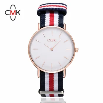 CMK Luxury Clock women Draw strap Quartz Watch styles