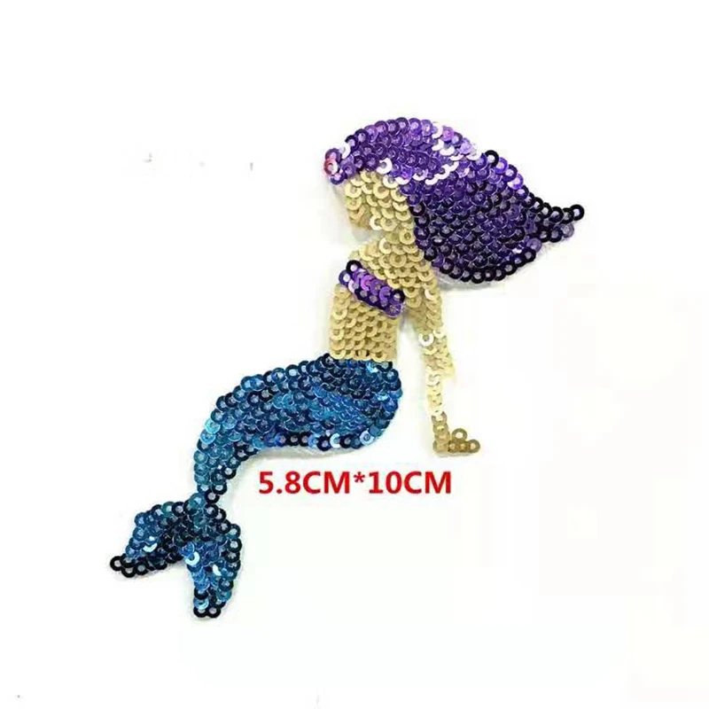 2019 New Small Mermaid Sequined Iron on Patches for Clothes DIY Decorative Applique Sequins Sea-maid Patch 10PCS/lot
2019 New Small Mermaid Sequined Iron on Patches for Clothes DIY Decorative Applique Sequins Sea-maid Patch 10PCS/lot