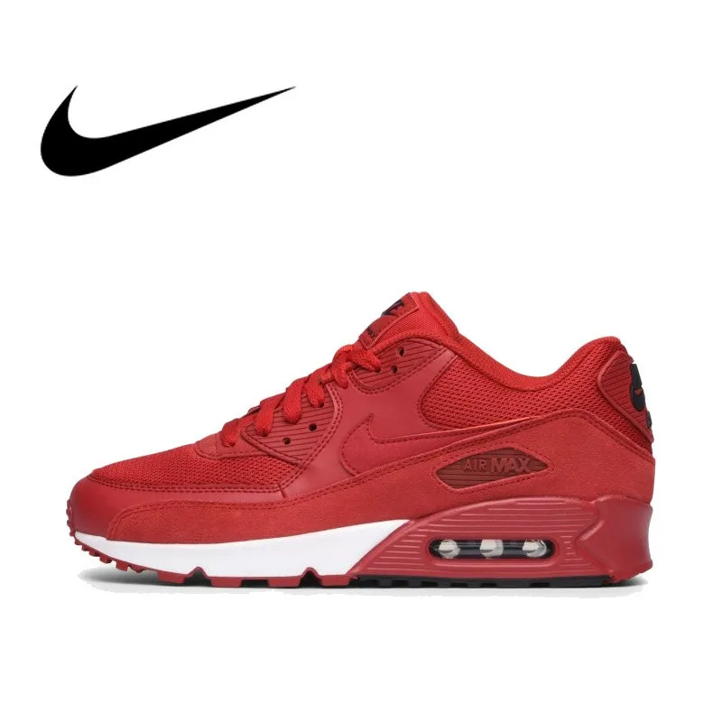 Original Authentic NIKE AIR MAX 90 Men's Running Shoes Classic Outdoor Sports Sneaker Red Lace-up Comfortable Breathable 537384
Original Authentic NIKE AIR MAX 90 Men's Running Shoes Classic Outdoor Sports Sneaker Red Lace-up Comfortable Breathable 537384
