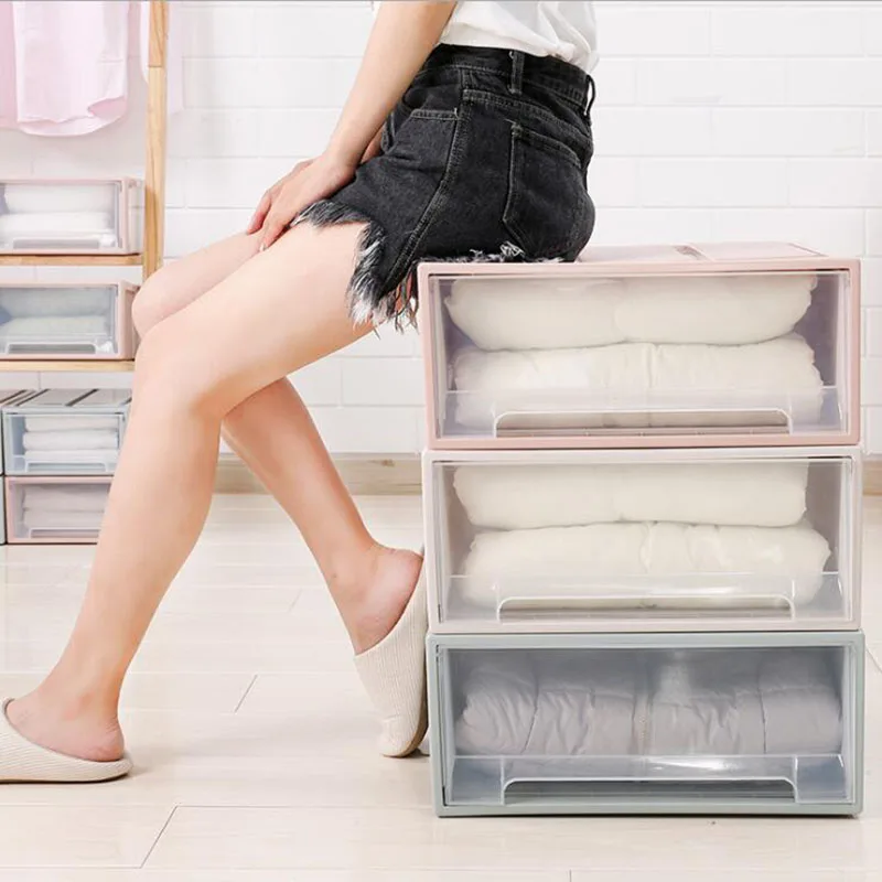 Combination stackable transparent plastic storage box home drawer type toy clothes and shoe storage box locker organizer
Combination stackable transparent plastic storage box home drawer type toy clothes and shoe storage box locker organizer