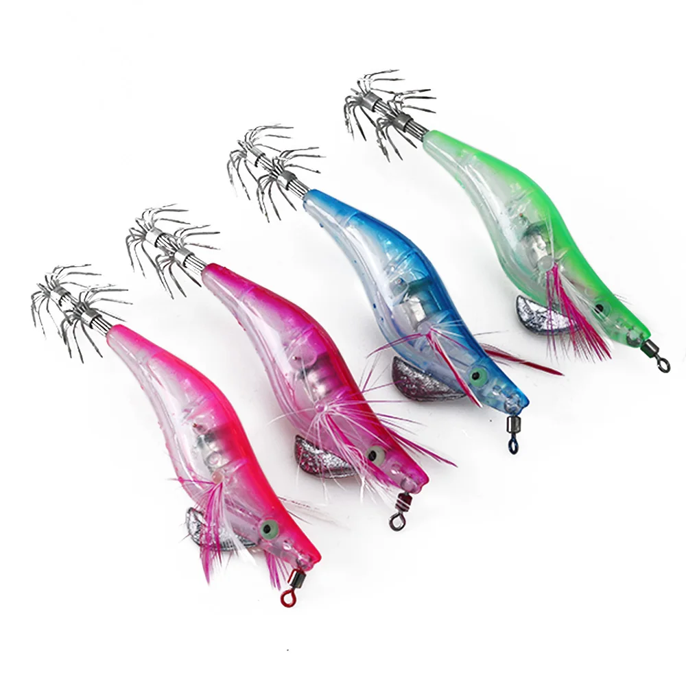 1PC Flashing LED Light Shrimp Fishing Lures Prawn Electronic Luminous Baits Squid Jigs Bass bait Tackle
1PC Flashing LED Light Shrimp Fishing Lures Prawn Electronic Luminous Baits Squid Jigs Bass bait Tackle