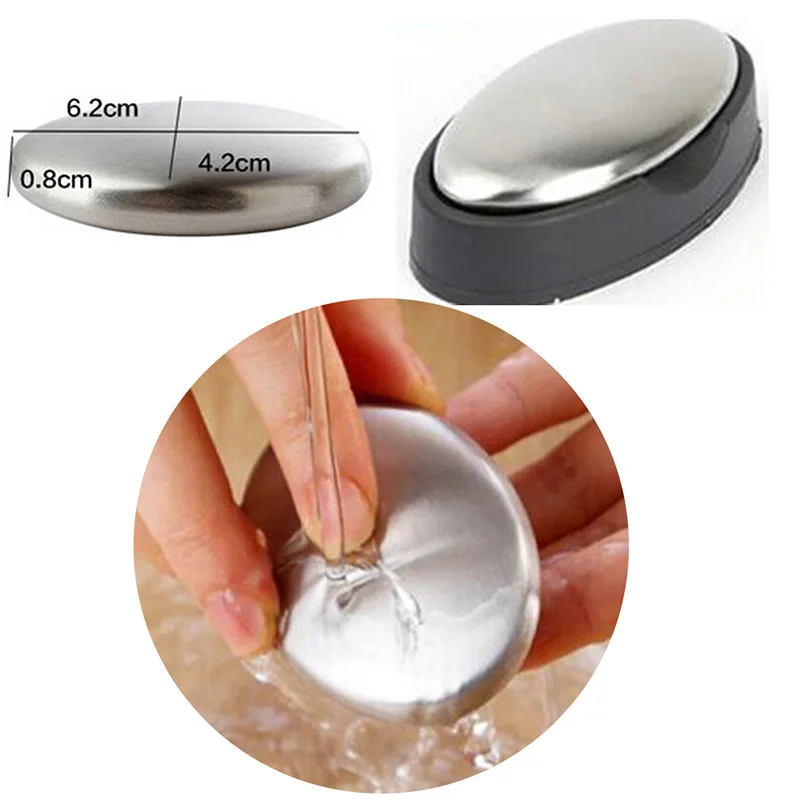 Stainless Steel Soap - Oval Shape Deodorize Smell From Hands Retail Magic Eliminating Odor Kitchen Bar
Stainless Steel Soap - Oval Shape Deodorize Smell From Hands Retail Magic Eliminating Odor Kitchen Bar