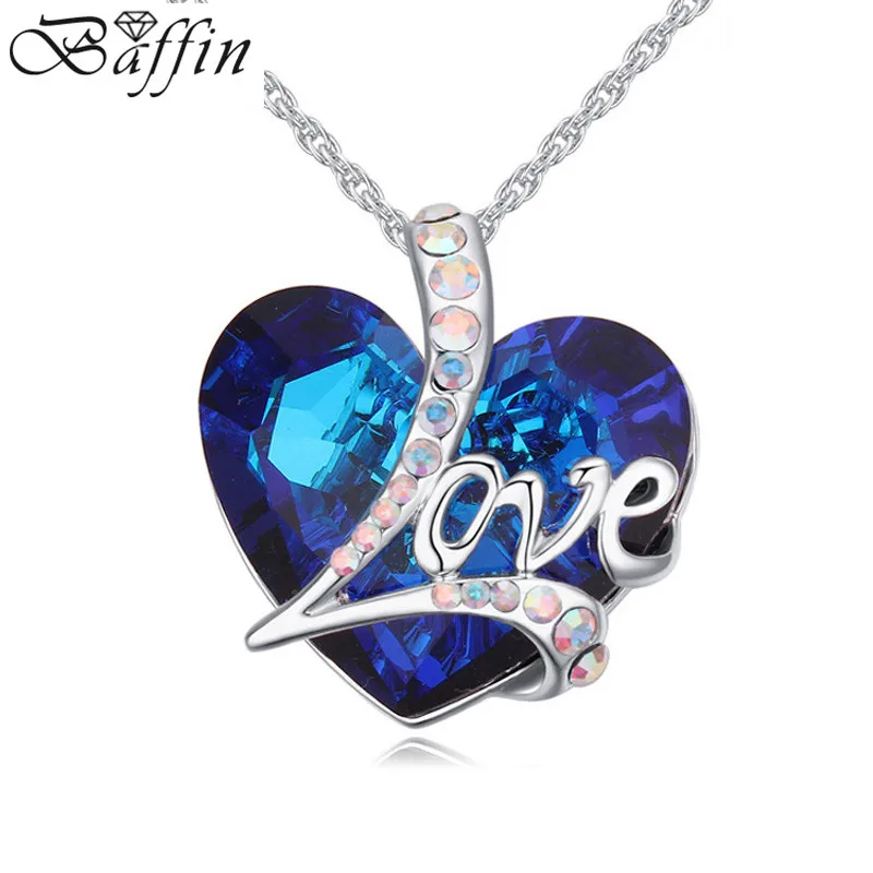 2016 new Trendy Fashion Crystal From Swarovski Heart Shaped pendent Necklace Elegant Jewelry For Women Party Lovers Gifts
2016 new Trendy Fashion Crystal From Swarovski Heart Shaped pendent Necklace Elegant Jewelry For Women Party Lovers Gifts