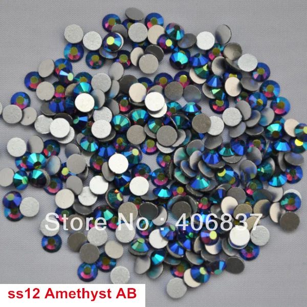 Free Shipping! 1440pcs/Lot, ss12 (3.0-3.2mm) Amethyst AB Flat Back Nail Art Glue On Non Hotfix Rhinestones
Free Shipping! 1440pcs/Lot, ss12 (3.0-3.2mm) Amethyst AB Flat Back Nail Art Glue On Non Hotfix Rhinestones