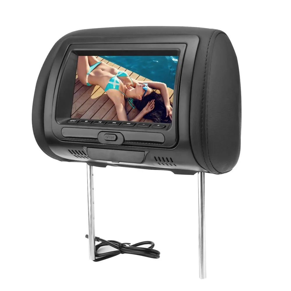 Original 7" Headrest Car DVD Player FM Transmitter Car DVD/USB Car Headrest Monitors with Games Disc Internal Speakers
Original 7" Headrest Car DVD Player FM Transmitter Car DVD/USB Car Headrest Monitors with Games Disc Internal Speakers
