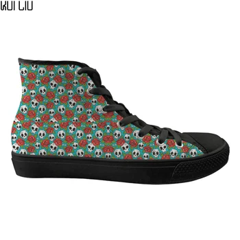 Customized Fashion Skull Printed High-Top Canvas Shoes Comfort Breathable Vulcanize Shoes Spring/Summer Male Daily Casual Shoes
Customized Fashion Skull Printed High-Top Canvas Shoes Comfort Breathable Vulcanize Shoes Spring/Summer Male Daily Casual Shoes