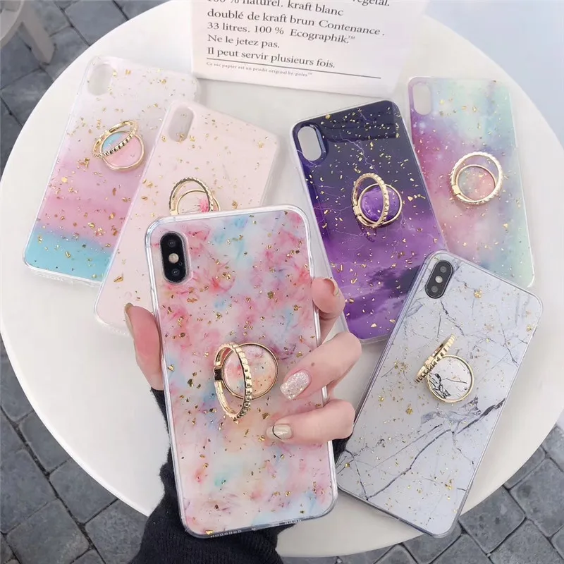 Starry gradient glitter For iphone case Silicone all inclusive For iPhone X XS XR XS Max 8 7 6 6S Plus Ring bracket phone case
Starry gradient glitter For iphone case Silicone all inclusive For iPhone X XS XR XS Max 8 7 6 6S Plus Ring bracket phone case