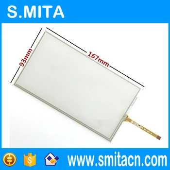 6.9" inch 6.95" inch 167*93mm touch screen TM070RDH01 / C070VW03 167mm*93mm GPS Touch screen digitizer panel replacement
6.9" inch 6.95" inch 167*93mm touch screen TM070RDH01 / C070VW03 167mm*93mm GPS Touch screen digitizer panel replacement