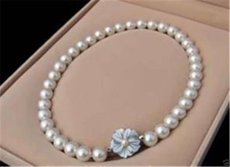 free shipping 004053 beautiful 10mm white south sea shell pearl necklace 18" Jewelry AAA+
free shipping 004053 beautiful 10mm white south sea shell pearl necklace 18" Jewelry AAA+
