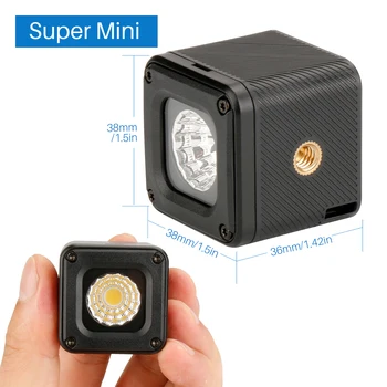 Ulanzi L1 Mini Versatile LED Light Waterproof on Camera Color Gel Camp for Drones DJI Osmo Pocket Osmo Action DSLRs
Ulanzi L1 Mini Versatile LED Light Waterproof on Camera Color Gel Camp for Drones DJI Osmo Pocket Osmo Action DSLRs