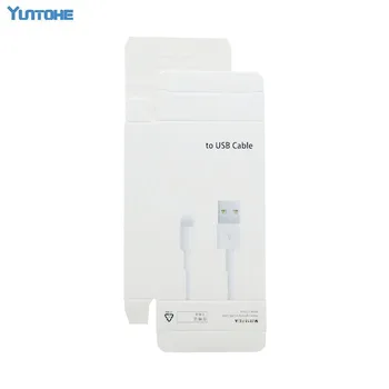 Wholesale Retail Box for 8 Pin USB Cable Cord for IOS 9.3 cable for iPhone 5 6 7 for iPod Touch 5th Fast Shipping 1000pcs/lot