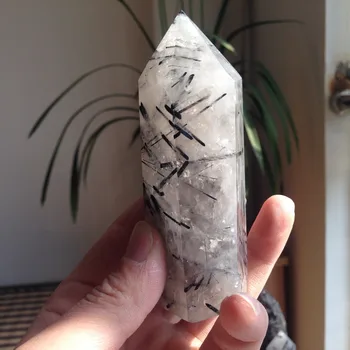 TT55(299g) Natural Black Tourmaline Quartz Crystal Polished Wand Healing Wedding Decoration 2019 New Product
TT55(299g) Natural Black Tourmaline Quartz Crystal Polished Wand Healing Wedding Decoration 2019 New Product
