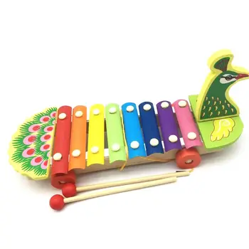 Children Kids Wooden Peacock Trailer Piano Colorful Cute Percussion Toy Early Learning Education Music Instrument Gift
Children Kids Wooden Peacock Trailer Piano Colorful Cute Percussion Toy Early Learning Education Music Instrument Gift