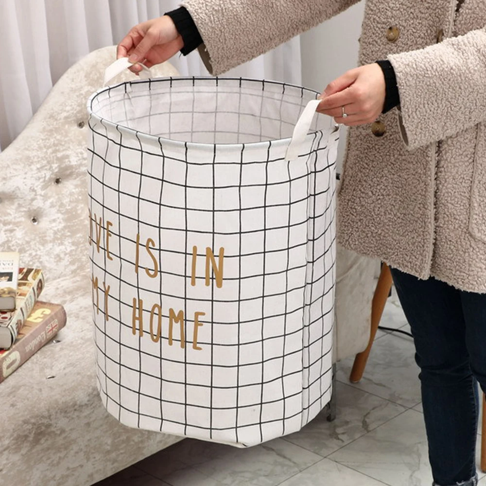 1PC Practical Round Dirty Laundry Basket Geometric Hamper Foldable Storage Bin Clothes Toy Collapsible Holder Organizer
1PC Practical Round Dirty Laundry Basket Geometric Hamper Foldable Storage Bin Clothes Toy Collapsible Holder Organizer