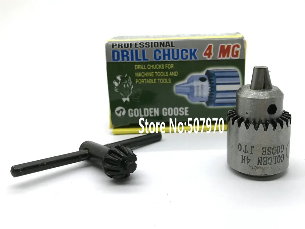 Golden Goose Drill Chuck Key Type 0.10mm to 3.0mm for EDM Drilling Electrode Tube Machine
Golden Goose Drill Chuck Key Type 0.10mm to 3.0mm for EDM Drilling Electrode Tube Machine