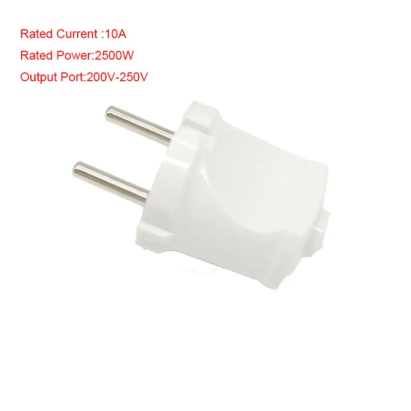 EU Standard Plug Electrical Power Rewireable Plug Male for wire Socket Adapter Extension Cord Connector Detachchable plug
EU Standard Plug Electrical Power Rewireable Plug Male for wire Socket Adapter Extension Cord Connector Detachchable plug