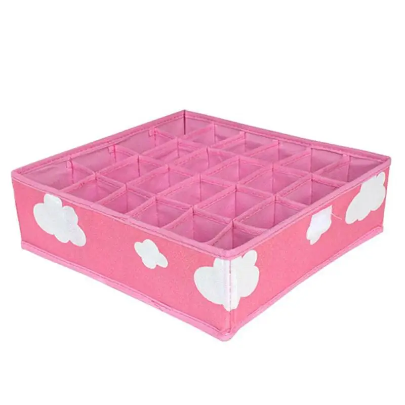 3 in 1 Pink Grid Storage Box Pattern Folding Bra Briefs Socks Wardrobe Underwear Organizer Case Non-Woven Fabric Storage Bag
3 in 1 Pink Grid Storage Box Pattern Folding Bra Briefs Socks Wardrobe Underwear Organizer Case Non-Woven Fabric Storage Bag
