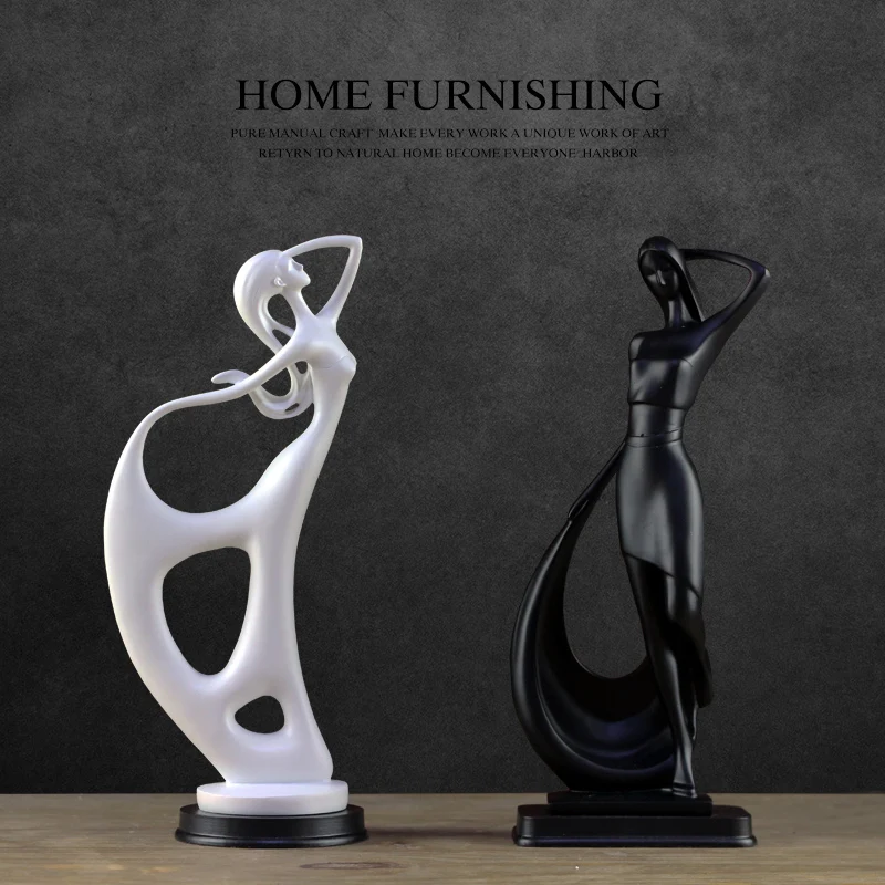 black white creative resin Ballet Dancer people statue vintage home decor crafts room decoration objects girls lady figurines
black white creative resin Ballet Dancer people statue vintage home decor crafts room decoration objects girls lady figurines