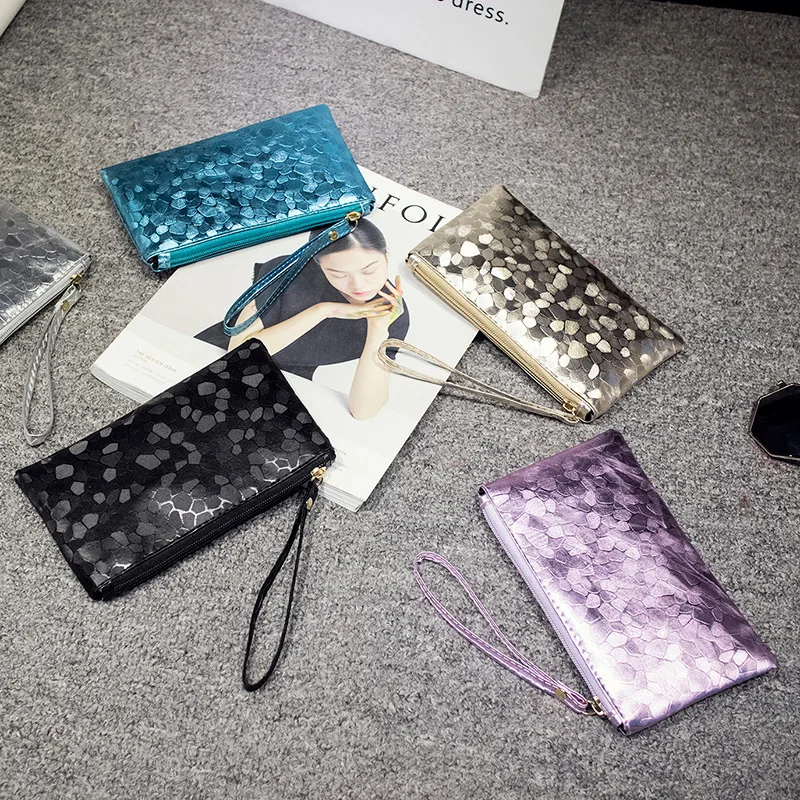 Fashion Women Purse Pu Leather Wrist Bag Coin Money Pouch Card Key Holder Girls Phone Pocket Portable Sequined Zipper Wallet
Fashion Women Purse Pu Leather Wrist Bag Coin Money Pouch Card Key Holder Girls Phone Pocket Portable Sequined Zipper Wallet