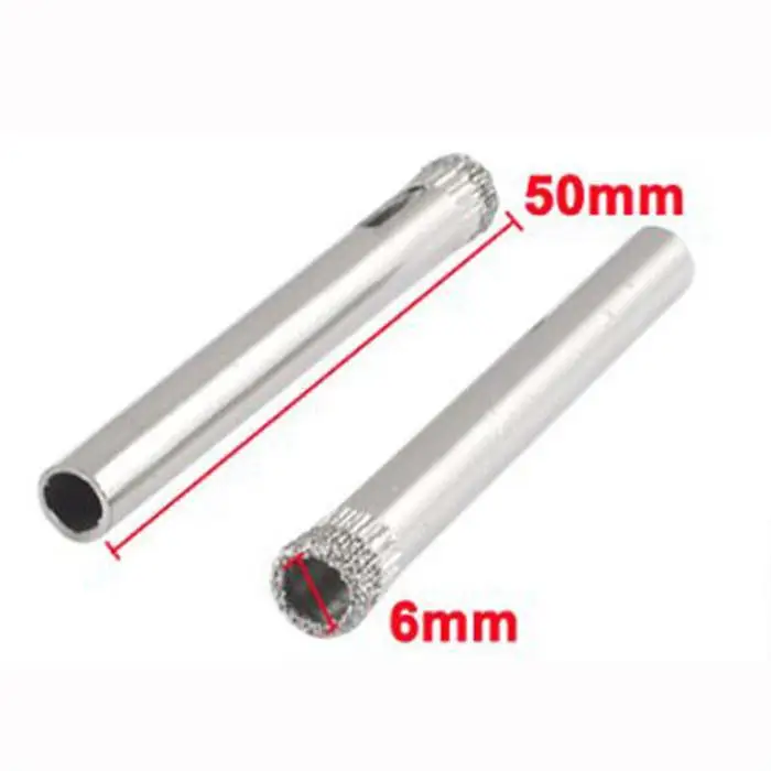 6mm Power Tools Drill Bit Glass Metal Cheap Cutting Drill Bit Diamond Core Drill Bit
6mm Power Tools Drill Bit Glass Metal Cheap Cutting Drill Bit Diamond Core Drill Bit