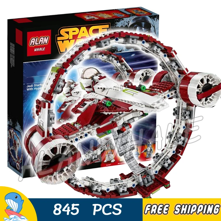 845pcs New Space Wars Jedi Starfighter with Hyperdrive Set 05121 Model Building Blocks Assemble Toys Bricks Compatible With Lego
845pcs New Space Wars Jedi Starfighter with Hyperdrive Set 05121 Model Building Blocks Assemble Toys Bricks Compatible With Lego