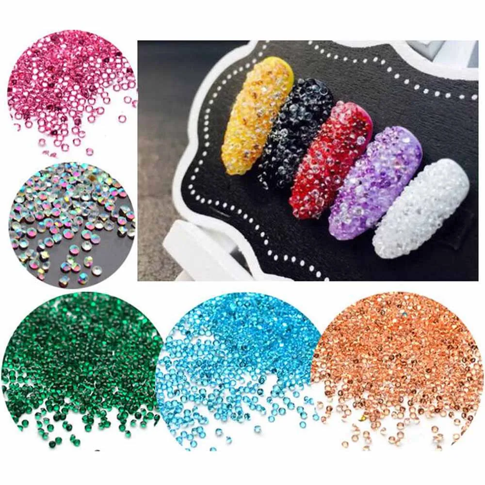 Design for nail 1000pcs/bag 1.2mm Zircon Rhinestones Micro Crystal Mini Nail Art Nail Accessories stickers nail art 3d 0110
Design for nail 1000pcs/bag 1.2mm Zircon Rhinestones Micro Crystal Mini Nail Art Nail Accessories stickers nail art 3d 0110