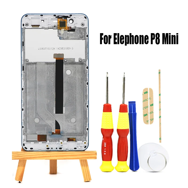 Original 5.0 inch Touch Screen+1920X1080 LCD Display+Frame Assembly Replacement For Elephone P8 Mini model Phone
Original 5.0 inch Touch Screen+1920X1080 LCD Display+Frame Assembly Replacement For Elephone P8 Mini model Phone