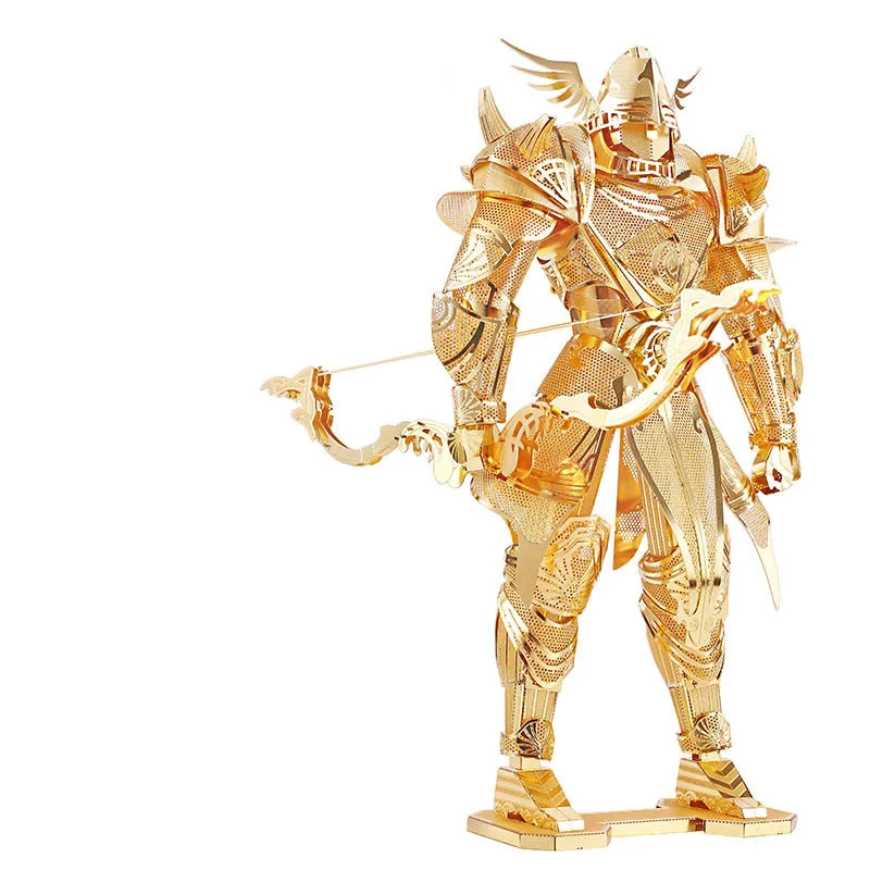 7 Stars Difficulty Level 3D Metal Puzzle of "Shield Man Robots" Red Color 3D DIY Assembly Model Kits for Children GIft
7 Stars Difficulty Level 3D Metal Puzzle of "Shield Man Robots" Red Color 3D DIY Assembly Model Kits for Children GIft