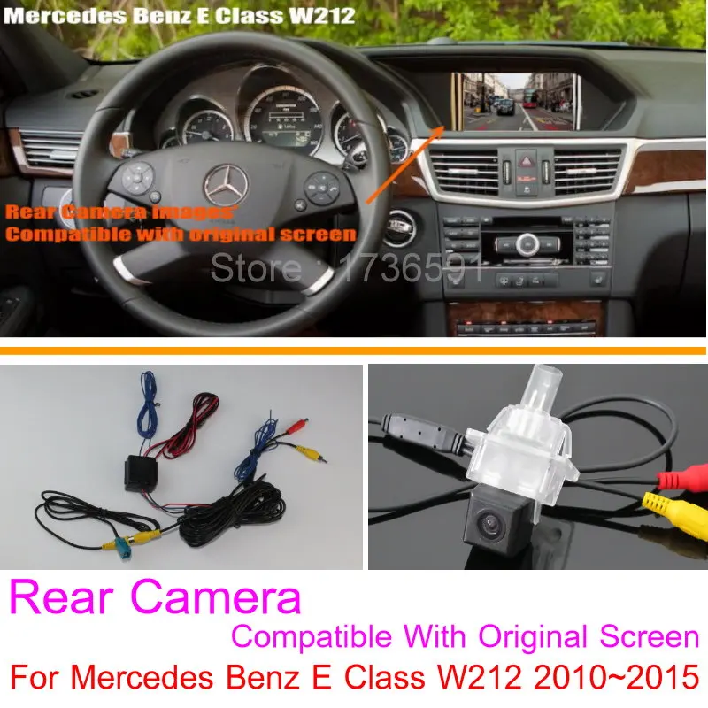 For Mercedes Benz E Class W212 2010~2015 / RCA & Original Screen Compatible / Car Rear View Camera / Back Up Reverse Camera
For Mercedes Benz E Class W212 2010~2015 / RCA & Original Screen Compatible / Car Rear View Camera / Back Up Reverse Camera