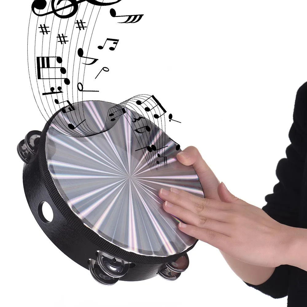 8-10 Inch Wooden Radiation Tambourine Drum Drum Reflective Drum Head Double Vibration Percussion Instrument Music Toy
8-10 Inch Wooden Radiation Tambourine Drum Drum Reflective Drum Head Double Vibration Percussion Instrument Music Toy