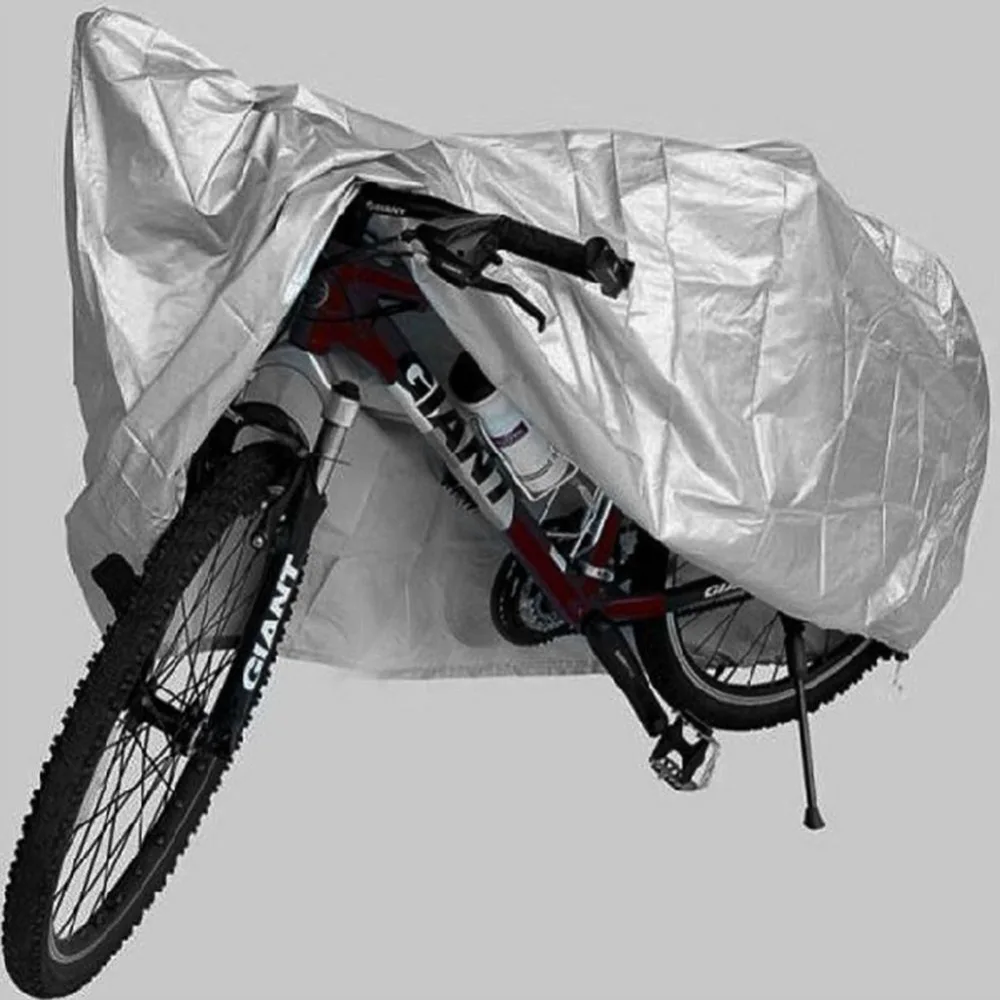 

PEVA UV Waterproof Dustproof Rain Cover Lockable Protector Protection From Rain Sun For Bike Bicycle Motorcycle #276703