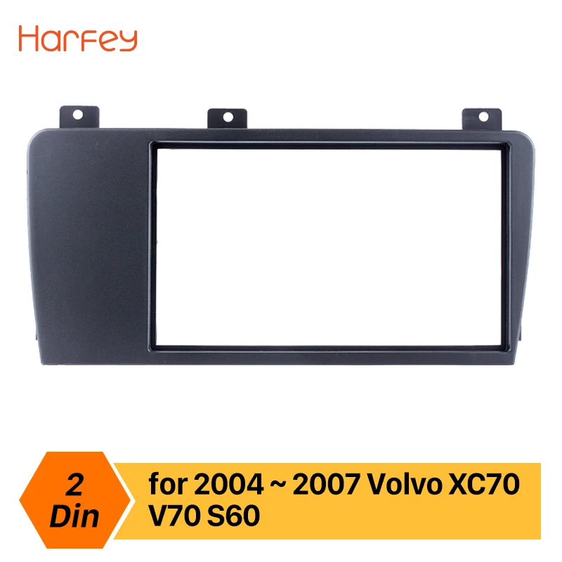 Harfey 2Din Car Radio Fascia Frame For Volvo XC70 V70 S60 2004 2005 2006 2007 Stereo Installation Trim Dashboard Panel Kit
Harfey 2Din Car Radio Fascia Frame For Volvo XC70 V70 S60 2004 2005 2006 2007 Stereo Installation Trim Dashboard Panel Kit