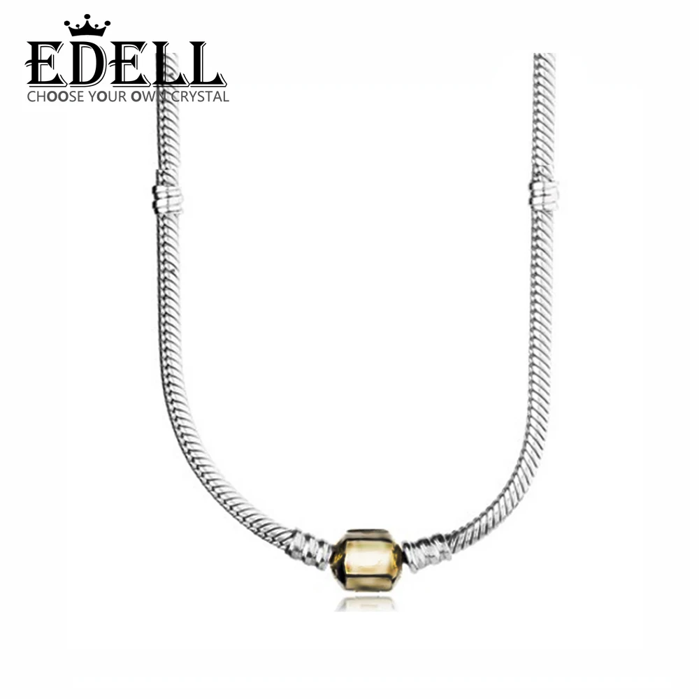 EDELL 100% 925 Sterling Silver 590703HG Charm Pendant Necklaces Women Necklaces Wholesale Jewelry