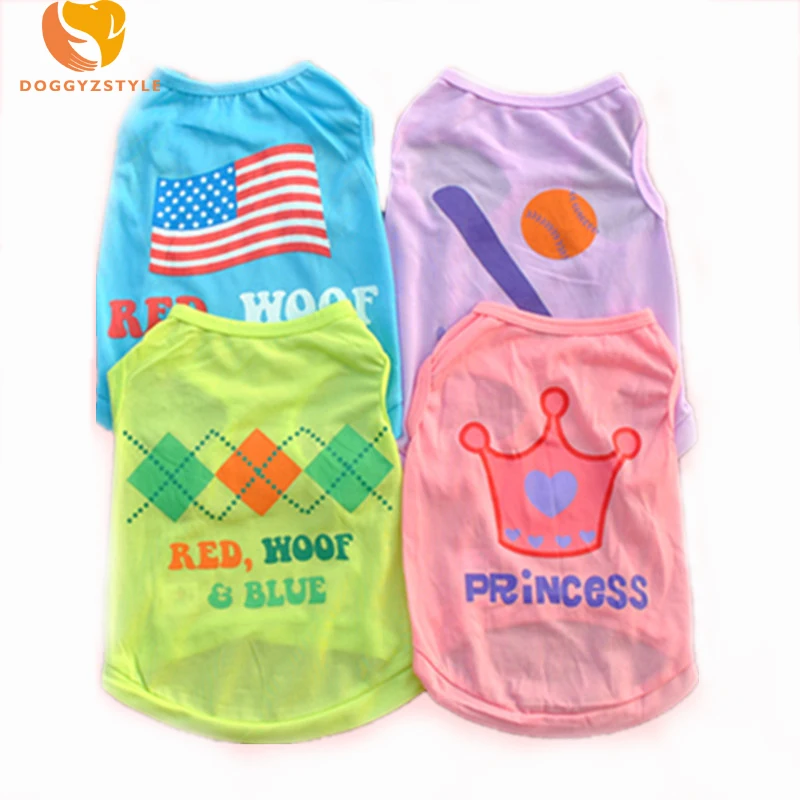 DOGGYZSTYLE Breathable Summer Dog Vest Shirt Clothes For Small Dogs Puppy Cat Cotton Apparel Ropa Para Perros 7 Style
DOGGYZSTYLE Breathable Summer Dog Vest Shirt Clothes For Small Dogs Puppy Cat Cotton Apparel Ropa Para Perros 7 Style