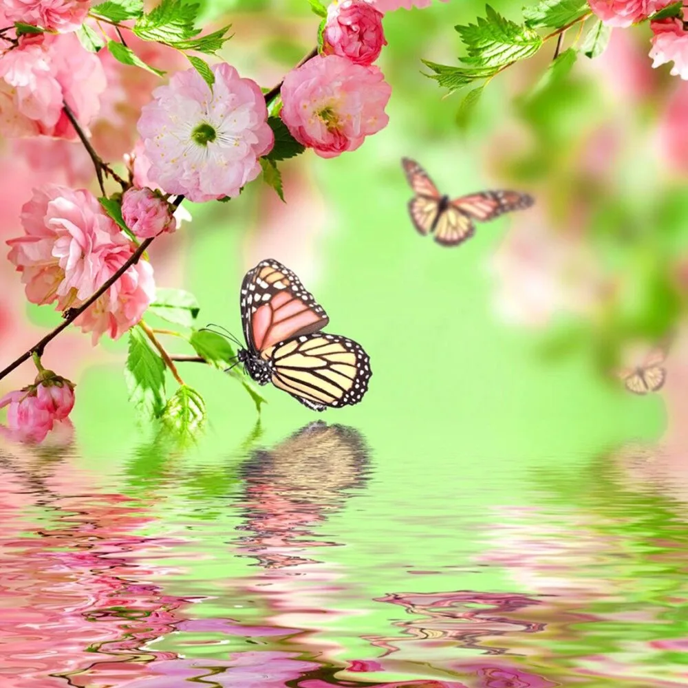 Embroidery 5D DIY Diamond painting pink flowers and Butterfly diamond Cross Stitch full round Rhinestone mosaic home decoration
Embroidery 5D DIY Diamond painting pink flowers and Butterfly diamond Cross Stitch full round Rhinestone mosaic home decoration