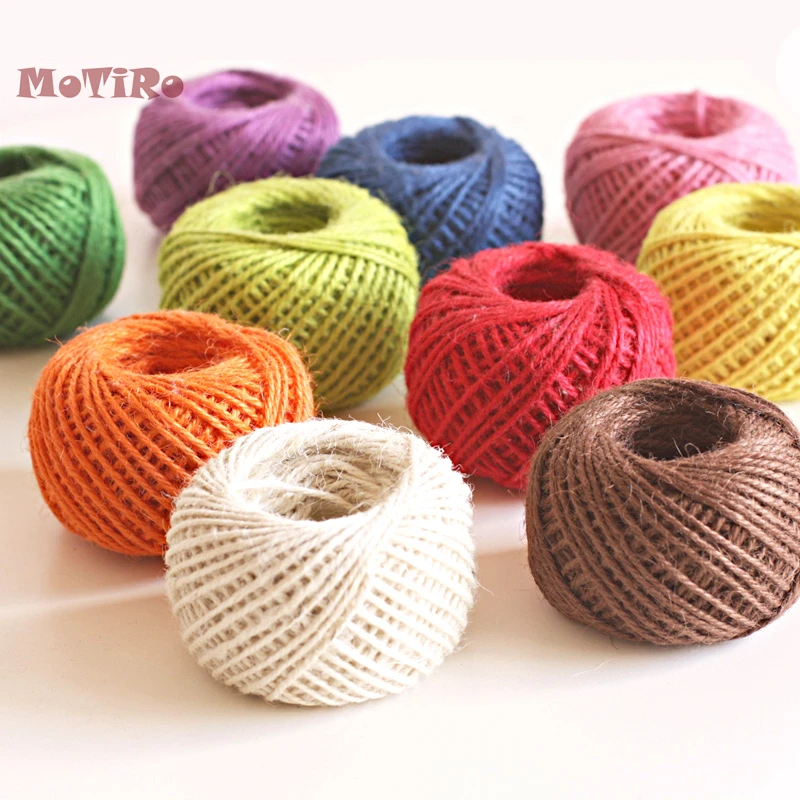 MoTiRo,50m,12 Colors Hemp RopeNatural Jute Twine Burlap String of Tag/Photo Rope Clip/Cords Thread DIY/Festival Party Decoration
MoTiRo,50m,12 Colors Hemp RopeNatural Jute Twine Burlap String of Tag/Photo Rope Clip/Cords Thread DIY/Festival Party Decoration