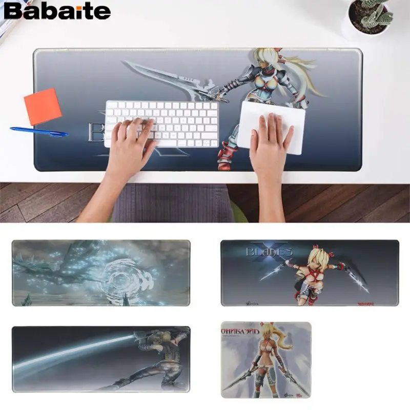 Babaite X Blades Locking Edge Mouse Pad Game Speed/Control Version Large Gaming Mouse Pad
Babaite X Blades Locking Edge Mouse Pad Game Speed/Control Version Large Gaming Mouse Pad