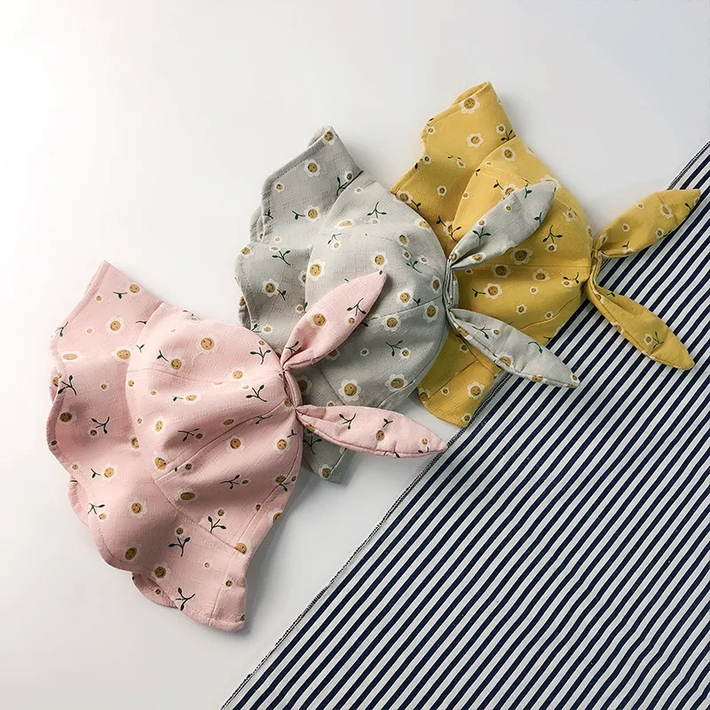 10pcs/lot 01901-pan042 new flower rabbit ear kids bucket hat girl children Outdoor leisure cap
10pcs/lot 01901-pan042 new flower rabbit ear kids bucket hat girl children Outdoor leisure cap