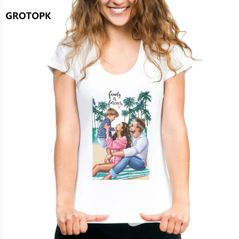 Family Love T Shirt Women/men White MOM DAD KIDS Tshirt Paired T-shirts Harajuku Top Couple Clothes Girlfriend Gift Tshirt Femme
Family Love T Shirt Women/men White MOM DAD KIDS Tshirt Paired T-shirts Harajuku Top Couple Clothes Girlfriend Gift Tshirt Femme