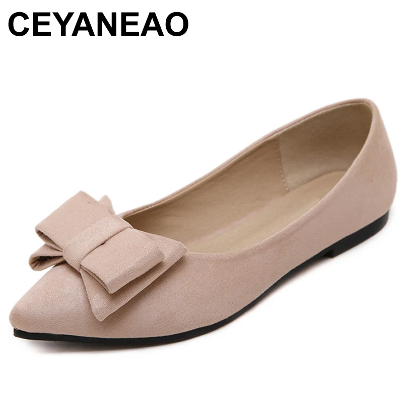 CEYANEAO2018Cute Women Butterfly Knot Pink Gray Ballet Flats Casual Ladies Comfortable Pointy Dress Ballerina Flat Slip On Shoes
CEYANEAO2018Cute Women Butterfly Knot Pink Gray Ballet Flats Casual Ladies Comfortable Pointy Dress Ballerina Flat Slip On Shoes