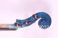 5 strings 4/4 Electric Violin Silent Pickup Fine tone parts include New Golden Color #8-15 blue color
