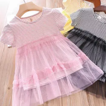 Roimyal Wholesale free shipping 2019 new fashion exquisite striped dress lovely pure cotton yarn splice princess dress
Roimyal Wholesale free shipping 2019 new fashion exquisite striped dress lovely pure cotton yarn splice princess dress