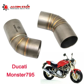 Alconstar 2 PCS/Set Stainless Steel Motorcycle Modification Exhaust Vent Middle Pipe Link Pipe For DUCATI 795/796 Slip-On
Alconstar 2 PCS/Set Stainless Steel Motorcycle Modification Exhaust Vent Middle Pipe Link Pipe For DUCATI 795/796 Slip-On