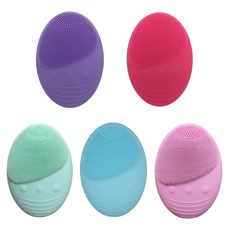 Silicone Facial Cleansing Brush Mini Face Cleaner Sonic Vibration Deep Pore Cleaning Tool
Silicone Facial Cleansing Brush Mini Face Cleaner Sonic Vibration Deep Pore Cleaning Tool