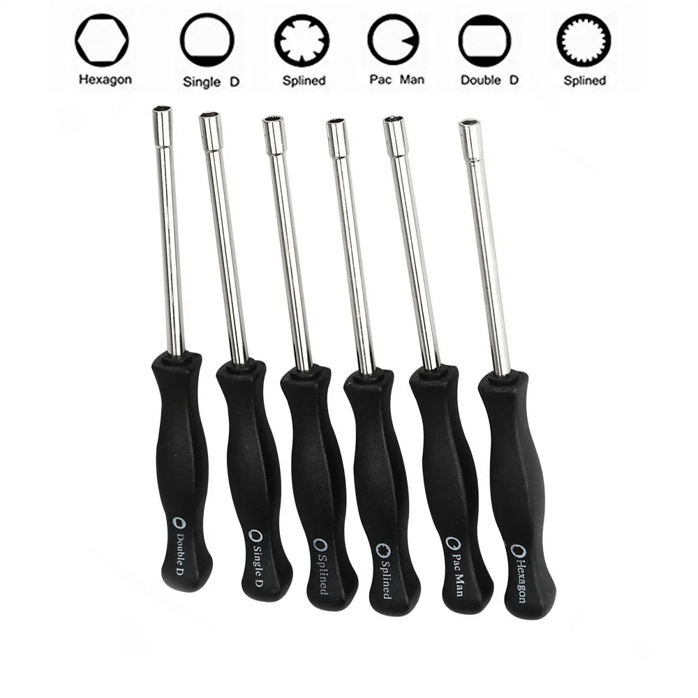 6x Carburetor Adjusting Screwdriver Carb Tool Set Splined Pacman Double D Type15.2cm With Power Jet For Racing Moto
6x Carburetor Adjusting Screwdriver Carb Tool Set Splined Pacman Double D Type15.2cm With Power Jet For Racing Moto
