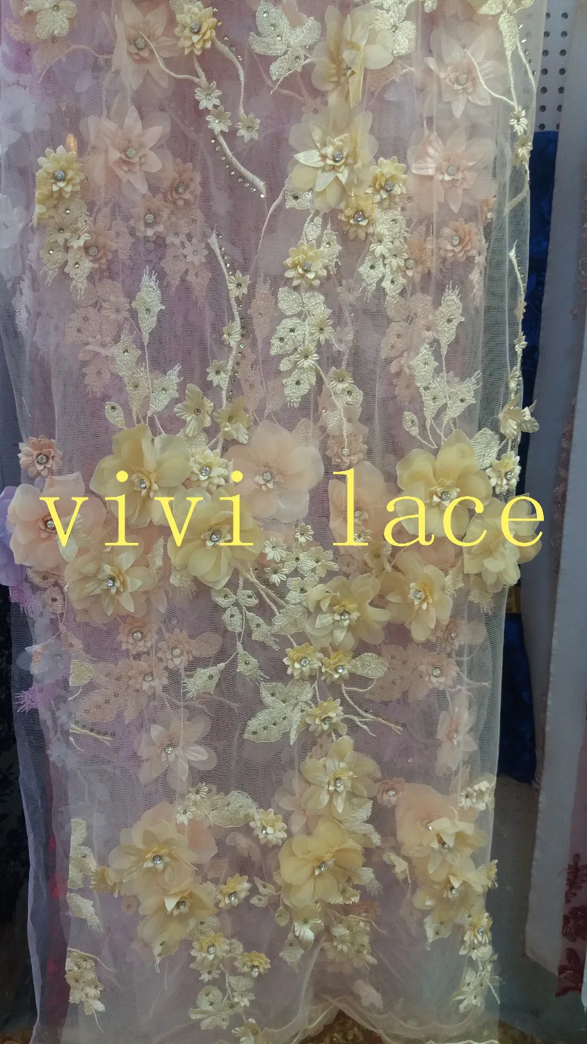 5yards HTC134 yellow stone 3D flower embroidery tulle mesh lace for wedding/evening dress/party,ship all over the world
5yards HTC134 yellow stone 3D flower embroidery tulle mesh lace for wedding/evening dress/party,ship all over the world