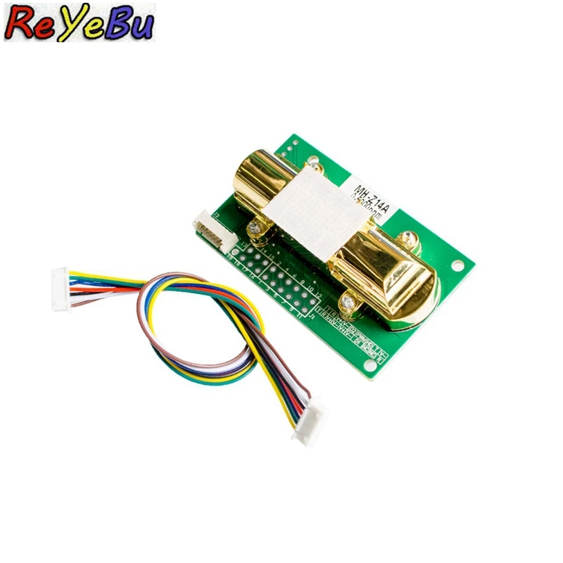 1Pce MH-Z14A NDIR CO2 SENSOR infrared carbon dioxide sensor module serial port PWM analog output with cable MH-Z14
1Pce MH-Z14A NDIR CO2 SENSOR infrared carbon dioxide sensor module serial port PWM analog output with cable MH-Z14
